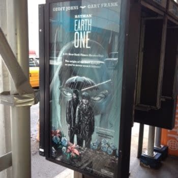 A Batman Earth One Poster Ad Spotted In The Wild