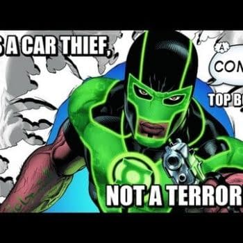 A Comic Show &#8211; The New Green Lantern Is Not A Terrorist, He's A Car Thief
