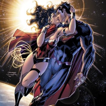 That Jim Lee Superman Wonder Woman Kiss Second Print Cover In Glorious Colour