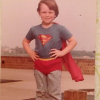 Scott Snyder As Superman. Aged Five.