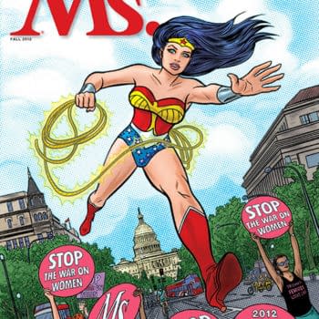 Mike Allred's Wonder Woman Cover To Ms. Magazine