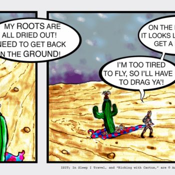 Kicking With Cactus #32 by Chad Hindahl