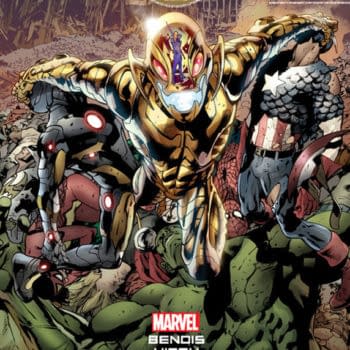 Marvel Brings Back The Gold Foil Cover For Age Of Ultron #1