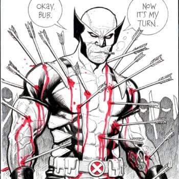 Original Frank Cho Wolverine Art Up For Raffle