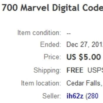 Selling Your Amazing Spider-Man #700 Digital Codes