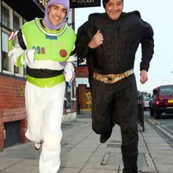 When Batman And Buzz Busted Up A Butty Brawl