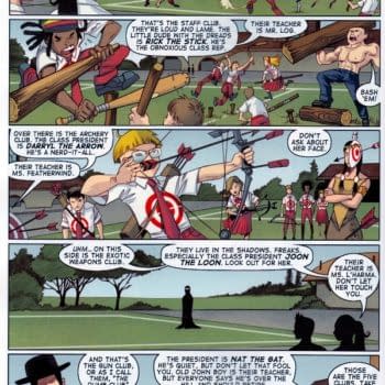 Eight Thoughts About Eight Comics &#8211; Five Weapons, Young Avengers, X-Treme X-Men, Avenging Spider-Man, Uncanny X-Men, Justice League Dark, Batman Inc, Hawkeye And Prophet