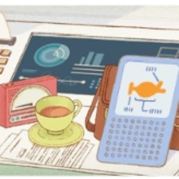 Douglas Adams Gets Google Doodled On His 61st Birthday