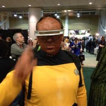 Lying In The Gutters: 4th March 2013 &#8211; Blackface Geordi La Forge And Other ECCC Controversy