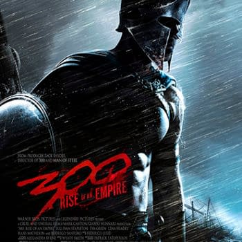 New Poster For 300: Rise Of An Empire. In The Rain.