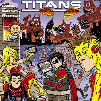 WTF? Ten Titans #19 Piles It On In Gatefold Cover