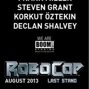 Frank Miller's Robocop Comes To Boom!