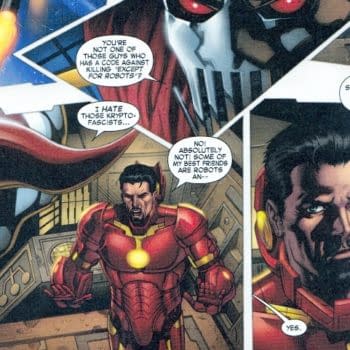 Tony Stark, A Robot Racist? And Do We Have A Very Different New Suit On The Way?