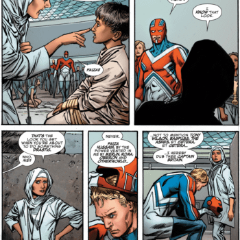 When Captain Britain Became A Muslim Woman. For A Couple Of Pages. In An Alternate Timeline.