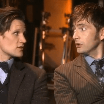 Matt Smith And David Tennant Talk About Being The Doctor, And A Certain Someone's Bemusement