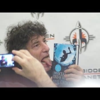 Neil Gaiman Happy To Lick His New Novel Repeatedly