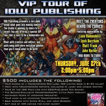 Take A Break From Botcon To Visit IDW&#8230; If You're Lucky