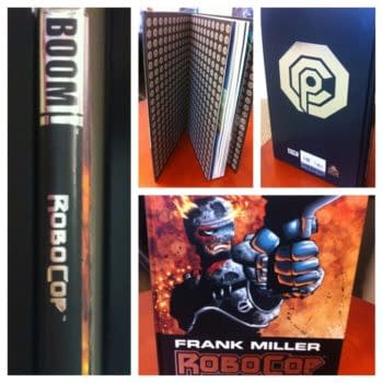 San Diego Debut: Frank Miller's Robocop Hardcover From Boom!