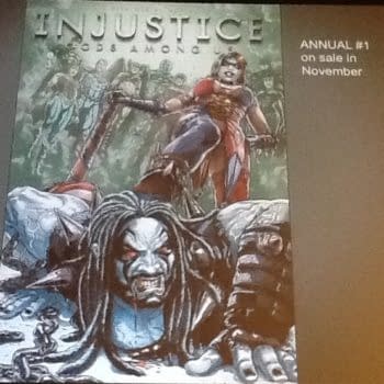 Harley Quinn Beats Up Lobo In Injustice Gods Among Us Annual In November