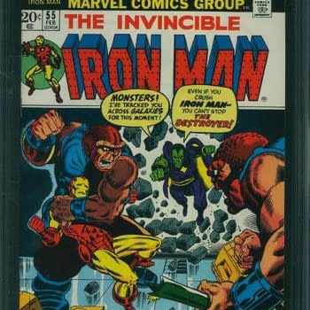 Thanos Is Still Rising: First Appearance In Iron Man 55 CGC 9.8 Hits New High With $13,025 Sale