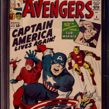 First Silver Age Appearance Of Captain America In Avengers #4 CGC 9.8 Sells For Record $120,000