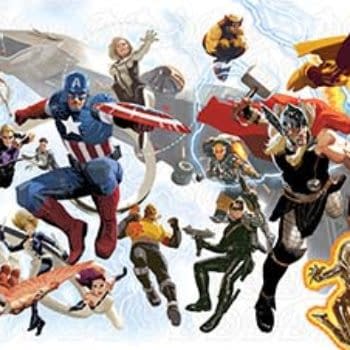 Chopping Up The Six Foot Avengers Poster With Avengers #24.NOW Into More Manageable Six Inch Bits (UPDATE)