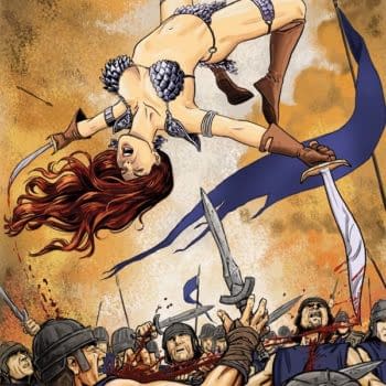 Conan Double Crosses With Red Sonja &#8211; Penned By Gail Simone and Brian Wood