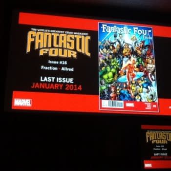 Fantastic Four And FF To End In January With Issue 16&#8230; UPDATE With Art