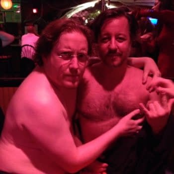 The Bromance of NYCC &#8211; Rich Johnston and Dean Haspiel Get Naked In A Bar