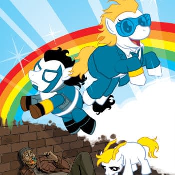 Cover Variance: Chip Zdarsky Draws Quantum &#038; Woody And The Goat As My Little Bronies