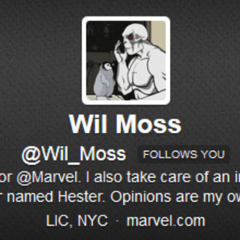 And Finally&#8230; Wil Moss Makes It Official With His Twitter Header