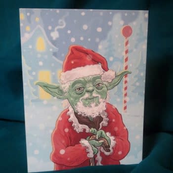 Yoda Claus Knows If You've Been Jedi Or Sith&#8230;