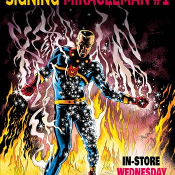 Live Blogging The Garry Leach Miracleman #1 Signing