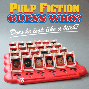 A Cool (Unofficial) Pulp Fiction Edition Of Guess Who?