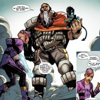 A Mysterious Stranger In Wolverine And The X-Men #2 Who Is In No Way Like Cable. Honest.