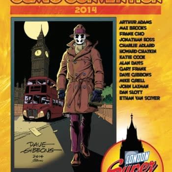 London SuperCon Reveals Guide's Rorschach Cover By Dave Gibbons