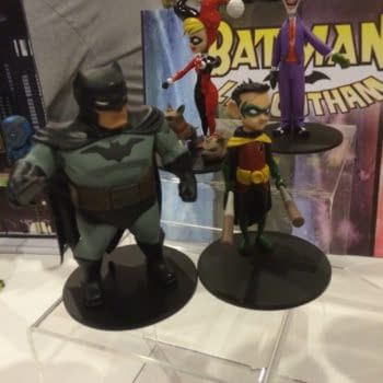 Batman 75th Anniversary Toys And Statues On Display In Las Vegas