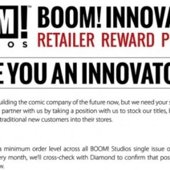 Boom! Launches New Comic Retailer Incentive Program