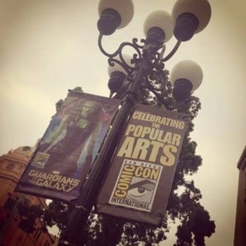 Guardians Of The Galaxy Signage Goes Up On The Streets Of San Diego