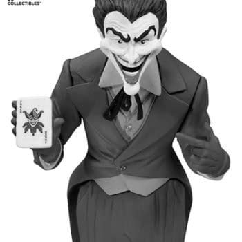 New Batman And Joker B&#038;W Statues Sprang From DC Collectibles