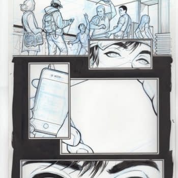 The Entire Meghan Hetrick Art From Nightwing #30 &#8211;  Before It Was Binned