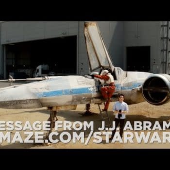 J.J. Abrams Gives Us A Good Look At Star Wars Episode VII X-Wing