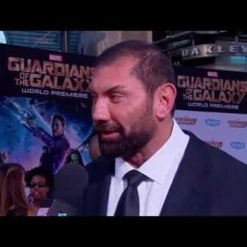 Dave Batista, Bradley Cooper And Vin Diesel Get Their Time On The Red Carpet