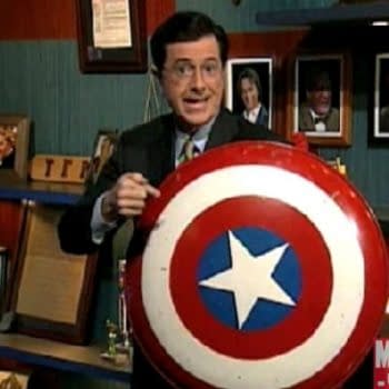 New Marvel Title To Be Announced On Tonight's Colbert Report. I Think It's Captain America, With Sam Wilson In The Lead