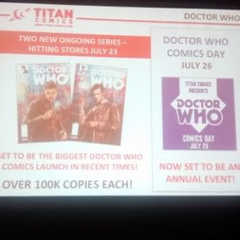 This Week's New Doctor Who Comics From Titan Comics Have Sold 100K Each To Retailers