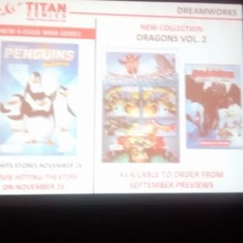 Penguins Of Madagascar, A New Comic Book Series From Titan Comics, Coming In November