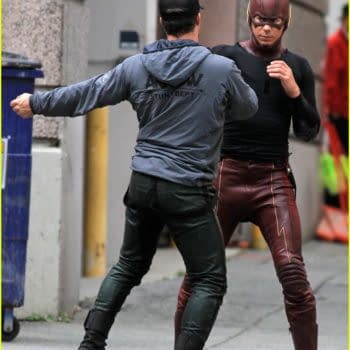 The Arrow Vs The Flash And Another Villain Coming