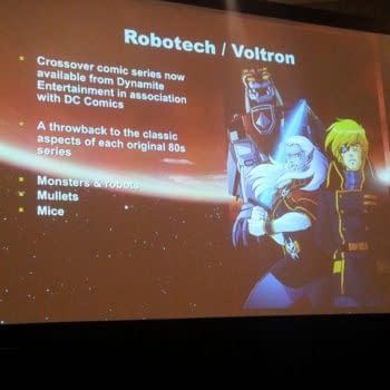 From DC And Dynamite &#8211; A Classic-Style Robotech/Voltron Crossover