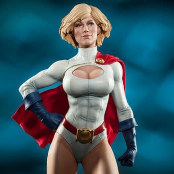 New Premium Format Figure Of Power Girl From Sideshow Collectibles