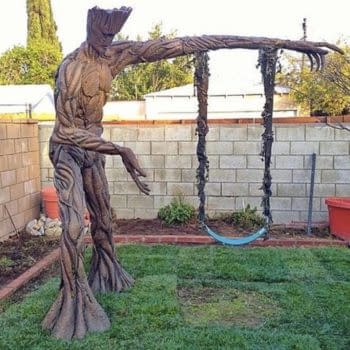 Building A Groot Swing Set